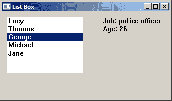 list box
