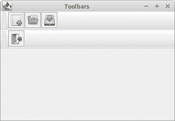 Toolbars