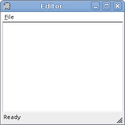 Editor skeleton