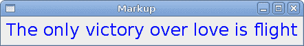 Using markup