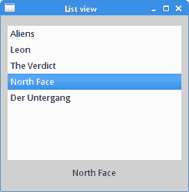 List view