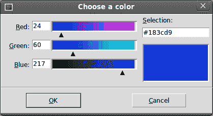 Color chooser