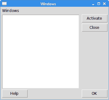 Windows example