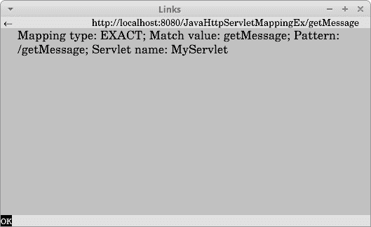 HttpServletMapping details